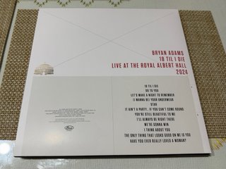 Bryan Adams Live Royal Albert Hall DVD