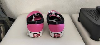 Vans Scarpe Rosa e Nere