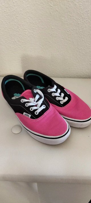 Vans Scarpe Rosa e Nere
