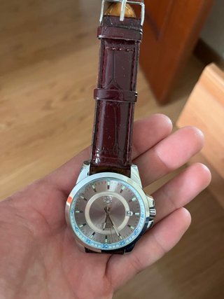 Reloj TAG Heuer Plata y Marrón