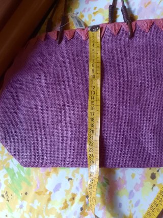Bolso de verano rosa/morado