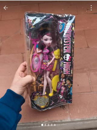Monster High Muñeca Frankie Stein Freaky Fusion