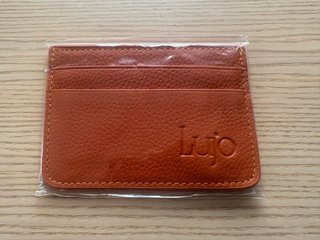 Cartera Tarjetero Marrón-Naranja
