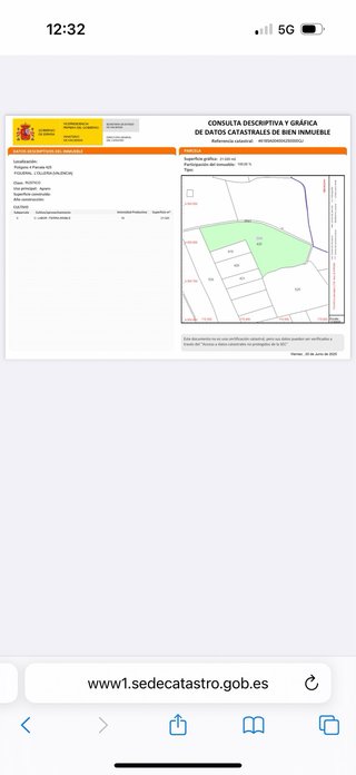 Terreno en L’olleria 21000m2
