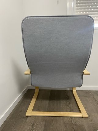 Silla hamaca Ikea Madera Gris