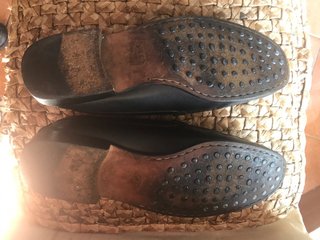 Mocassini Tod's Pelle Nera Tg 44