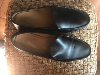 Mocassini Tod's Pelle Nera Tg 44