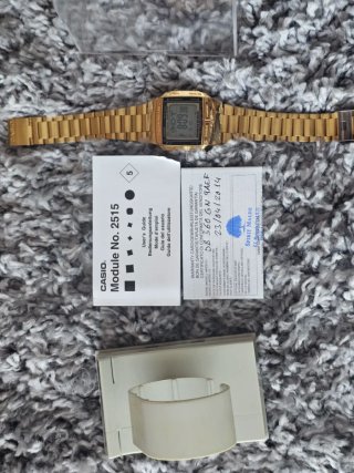 Reloj Casio Telememo 30 DB-360 Dorado/Plateado