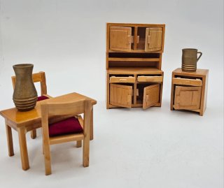 Mobili miniatura casa bambole legno