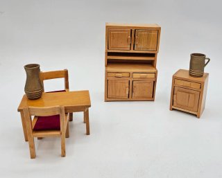 Mobili miniatura casa bambole legno