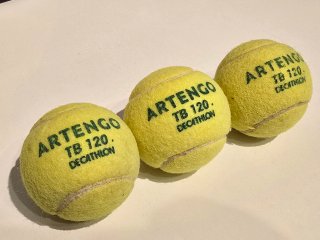 3 Pelotas Tenis Artengo TB 120 Decathlon