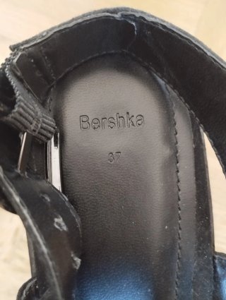Sandalias negras plataforma