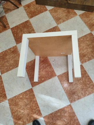 6 Mesas auxiliares IKEA blancas