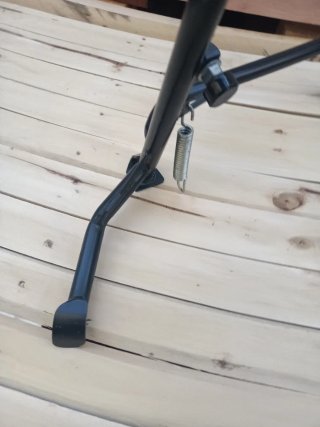 Banquillo para moto negro