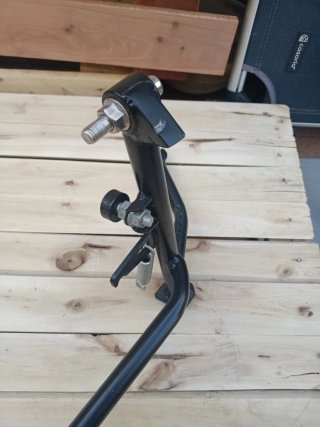 Banquillo para moto negro