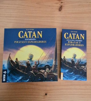 CATAN PIRATAS Y EXPLORADORES EXPANSIÓN +AMPLIACIÓN