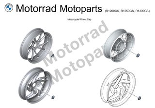 2 Tapas BMW R1200GS R1250GS R1300GS