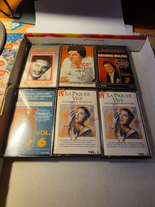 Lote 24 Casetes Vintage Música Variada