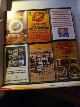Lote 24 Casetes Vintage Música Variada