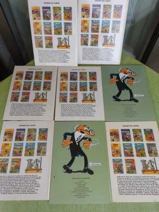 Lote 8 tomos Mortadelo y fileminon