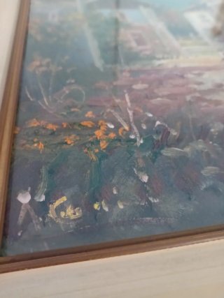 Dipinto Olio su Tela S.Caimi-40x30-Certificato