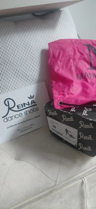 Zapatos Baile Latino Manuel Reina Rojos