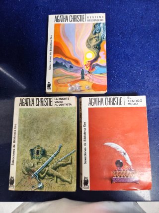 Tres novelas de Agatha Christie