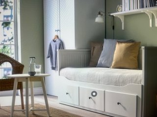 Cama diván Ikea Hemnes con 3 cajones