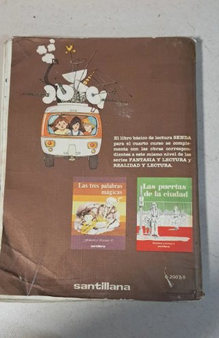 Libro lectura Senda Santillana 4º EGB