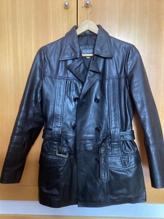 Chaqueta de Piel Negra