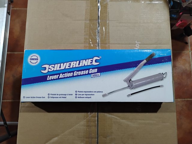 Pistola de Engrase Silverline Tools MS110 500cc