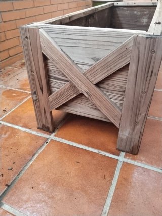 Jardinera Outsunny de madera