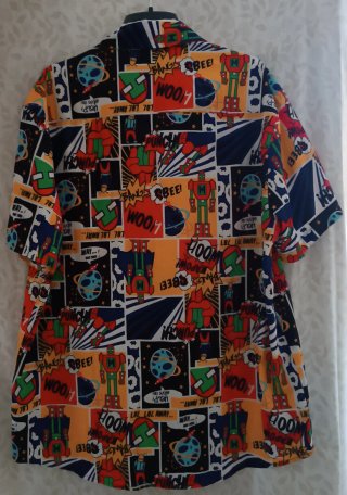 Conjunto Shein XXL Cómic Hombres