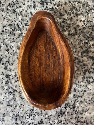 Pato de madera artesanal vintage – Como nuevo