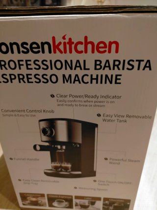 Cafetera Eléctrica Acero Inoxidable