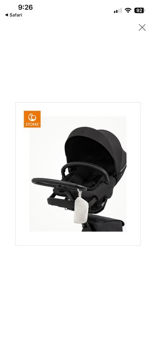 Ombrellone Stokke Xplory X con protezione solare UPF 50+