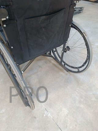 Silla de ruedas plegable EASY STYLE, Acero, Ancho
