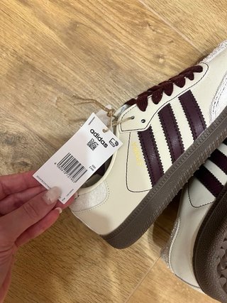 Adidas Samba OG Beige y Granate