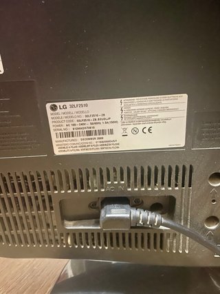 Televisor Negro