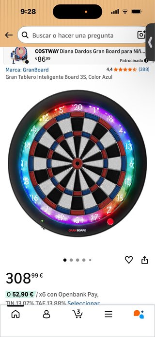 Diana Gran Board 3S Profesional