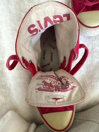 Zapatillas Levi's Rojas