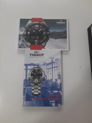 Estuche Tissot Negro y Rojo