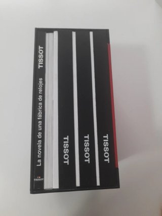 Estuche Tissot Negro y Rojo