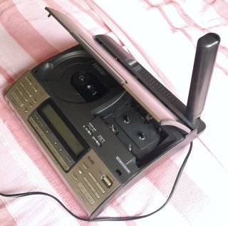Equipo Hifi Onkyo TU-D1 Vintage 1992 averiado.