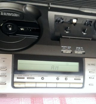 Equipo Hifi Onkyo TU-D1 Vintage 1992 averiado.