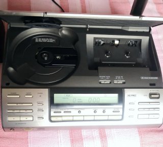 Equipo Hifi Onkyo TU-D1 Vintage 1992 averiado.