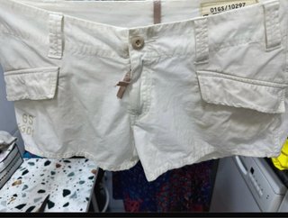 Shorts G-Star mujer blancos