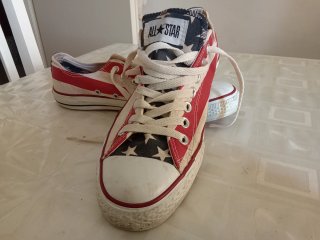 Converse All Star Vintage Scarpe USA Flag