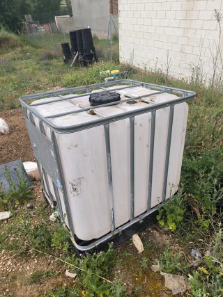 Depósito agua 1000L IBC