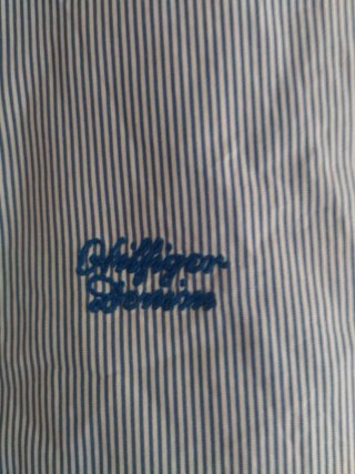 Camisa Tommy Hilfiger Azul Rayas